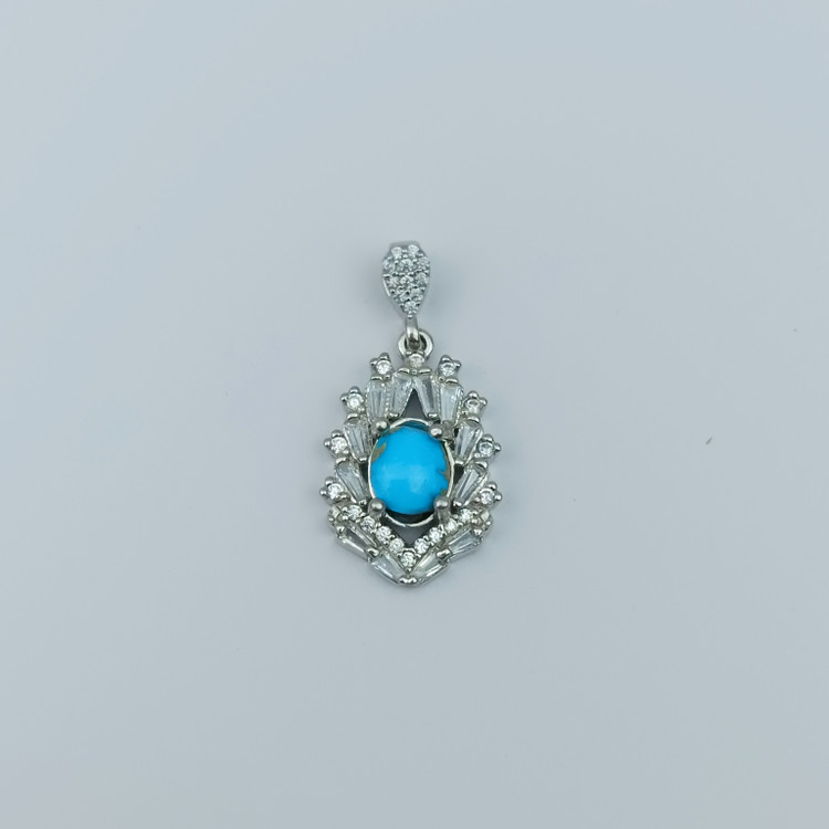 مدال فیروزه نیشابور طبیعی کد 2139