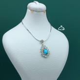 مدال فیروزه نیشابور طبیعی کد 2139