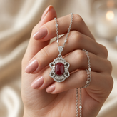 مدال عقیق سرخ یمنی طبیعی کد 2160