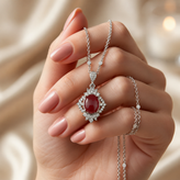 مدال عقیق سرخ یمنی طبیعی کد 2142